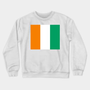 Ivory Coast flag Crewneck Sweatshirt